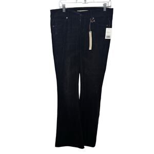 Vince Black Corduroy Flare Pants Women’s Size 30 High Rise Stretch
